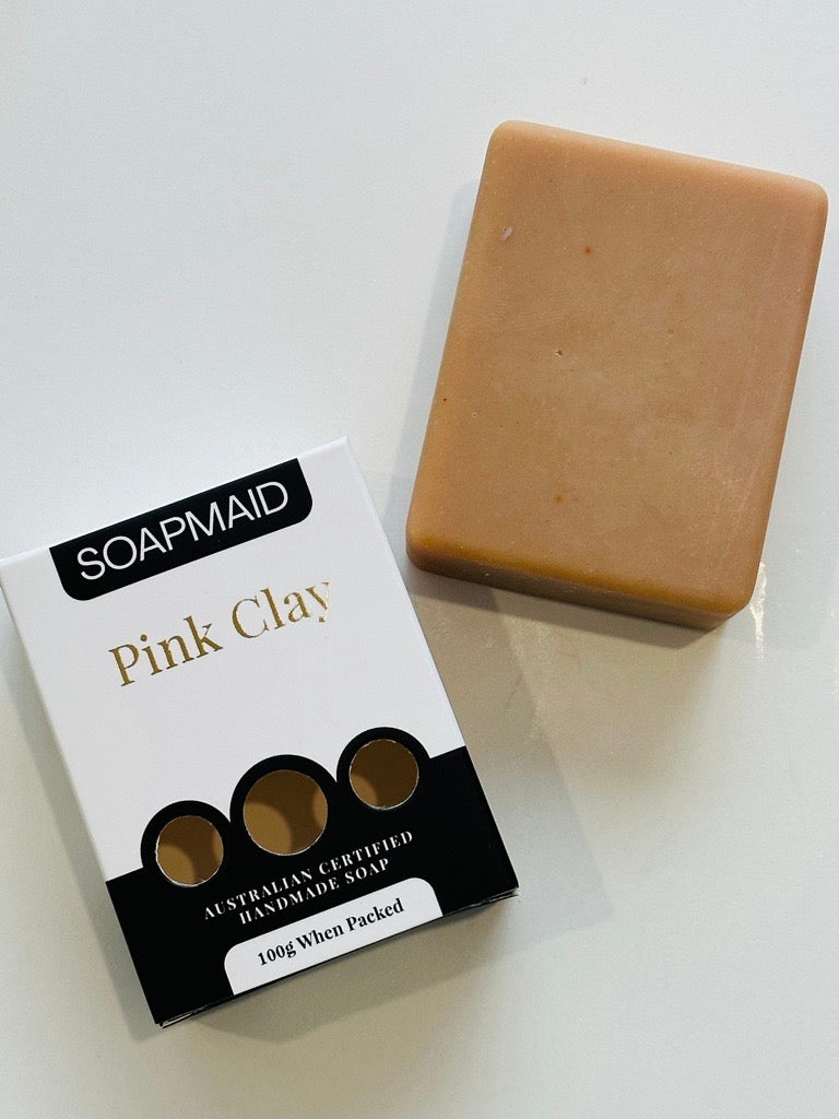 Pink Clay Soap Bar