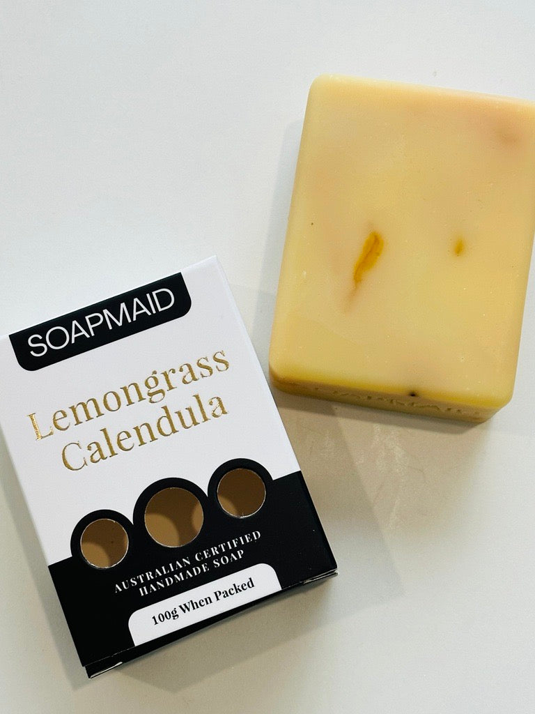 Lemongrass Calendula Soap Bar